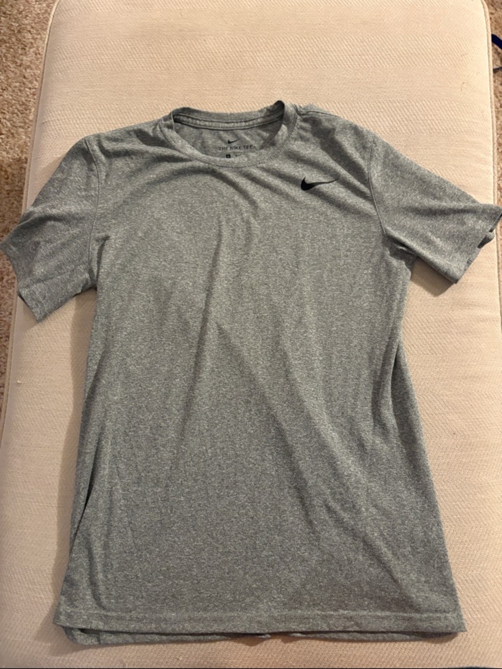 Nike Gray Heather Short Sleeve Performance Tee